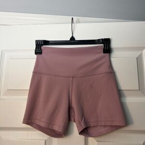 Lululemon Align Shorts in Pink Taupe Size 4